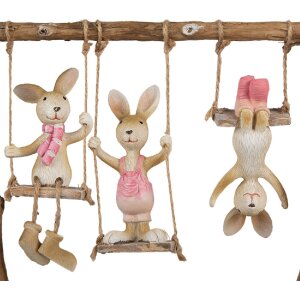 Clayre & Eef 6PR5010 Lapin décoratif 26x6x20...