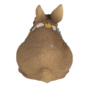 Clayre & Eef 6PR5011 Lapin décoratif brun 13x8x10 cm