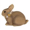 Clayre & Eef 6PR5011 Lapin décoratif brun 13x8x10 cm