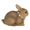 Clayre & Eef 6PR5011 Lapin décoratif brun 13x8x10 cm