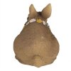 Clayre & Eef 6PR5011 Lapin décoratif brun 13x8x10 cm