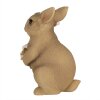 Clayre & Eef 6PR5012 Lapin décoratif brun 9x7x14 cm