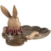 Clayre & Eef 6PR5013 Coupe Lapin 21x21x15 cm Marron