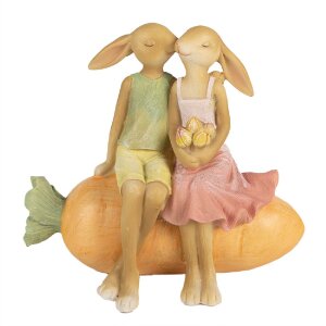 Clayre & Eef 6PR5024 Lapin sur carotte...