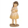 Clayre & Eef 6PR5033 Figurine décorative Enfant Beige 6x5x15 cm