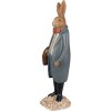 Clayre & Eef 6PR5037 Décoration Lapin brun gris 10x9x34 cm style rustique