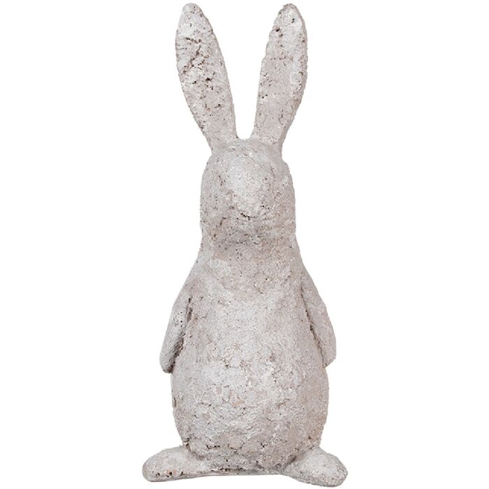 Clayre & Eef 6PR5050 Lapin décoratif Beige 11x11x26 cm