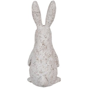 Clayre & Eef 6PR5050 Lapin décoratif Beige 11x11x26 cm