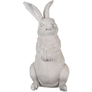 Clayre & Eef 6PR5053 Déco Lapin 14x11x26 cm Beige