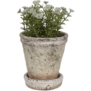 Clayre & Eef 6TE0503M Pot de fleurs beige Ø...