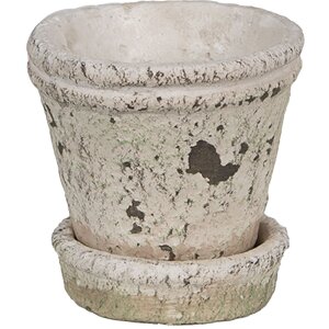 Clayre & Eef 6TE0503S Pot de fleurs Beige Ø...