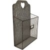 Clayre & Eef 6Y5439 Porte-journaux 25x10x38 cm Gris