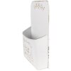 Clayre & Eef 6Y5494 Porte-plantes blanc 27x9x41 cm