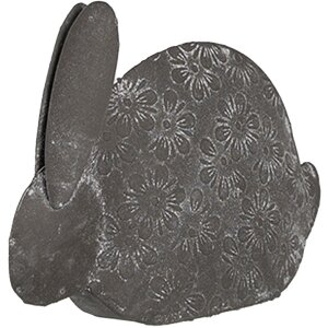 Clayre & Eef 6Y5561 Lapin déco Gris Fer...