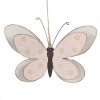 Clayre & Eef 6Y5578M Papillon Pendentif Déco Rose 22x4x14 cm