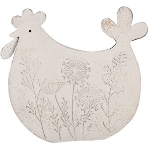 Clayre & Eef 6Y5579 Déco Poulet 15x6x14 cm...