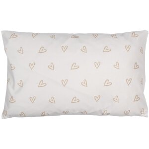 Clayre & Eef BSLC36 Housse de coussin blanc 30x50 cm...