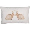 Clayre & Eef BSLC36 Housse de coussin blanc 30x50 cm Maison confortable