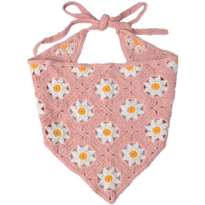 Juleeze JZCBA0002 Bandana pour enfants en rose 55 cm - Accessoire élégant pour enfants