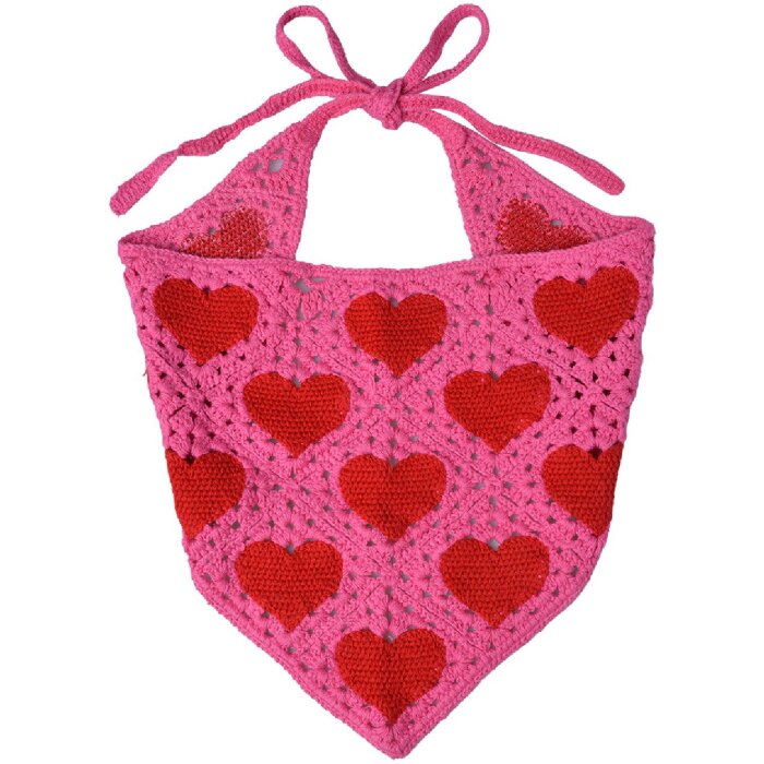 Juleeze JZCBA0003 Bandana pour enfants Rose 55 cm Confortable et élégant