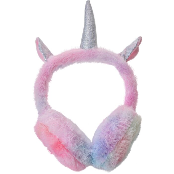 Juleeze JZCEW0033 Cache-oreilles Licorne Enfants Blanc Rose Bleu One Size