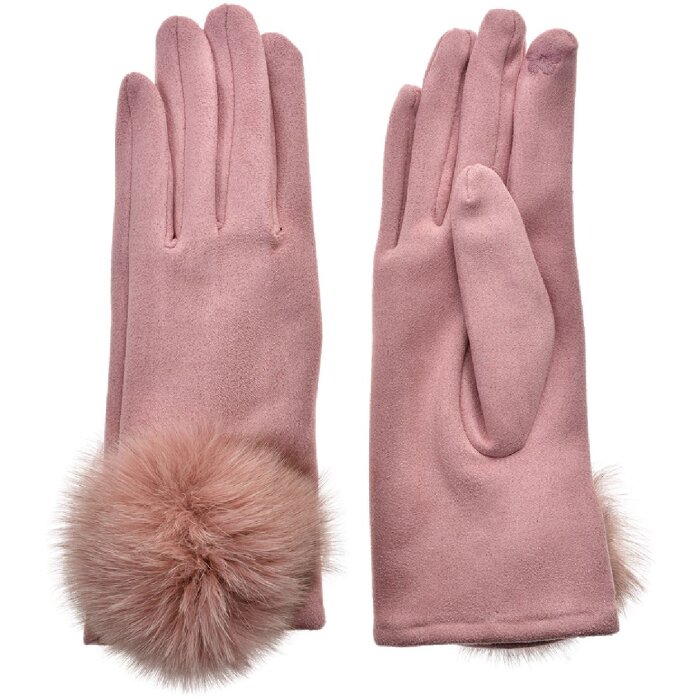 Juleeze JZGL0066P Gants Femme en Polaire Rose Taille Unique