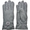 Juleeze JZGL0086 Gants élégants Gris 9x24cm