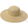 Juleeze JZHA0107 Chapeau de paille orné de perles Beige Taille unique