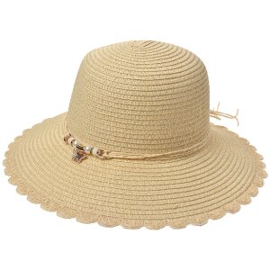 Juleeze JZHA0109 Chapeau de soleil Femme Beige Taille unique