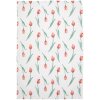 Clayre & Eef KT042.052 Linge de cuisine motif tulipe blanc 47x70cm