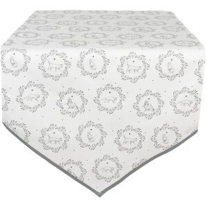 Clayre&Eef LGC65 Chemin de table motif animalier...