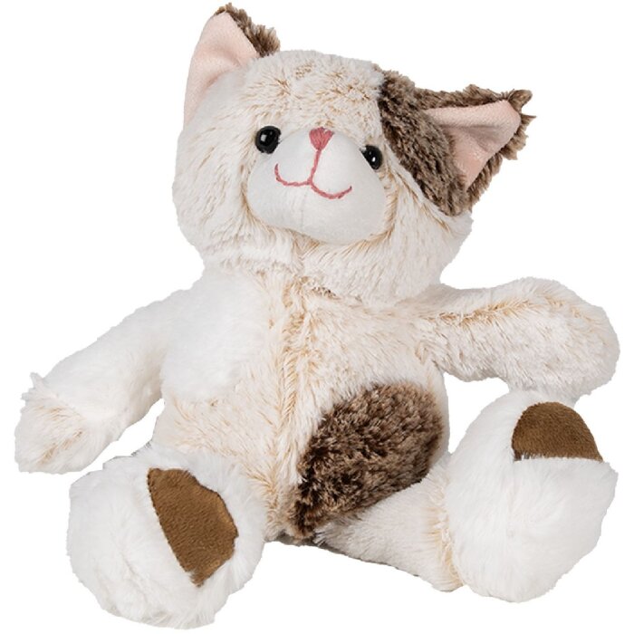 Clayre & Eef TW0588 Chat en peluche beige 17x13x30cm