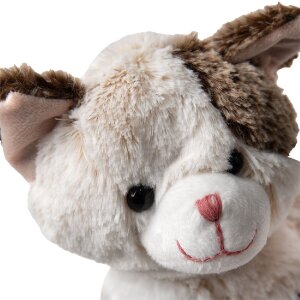 Clayre & Eef TW0588 Chat en peluche beige 17x13x30cm