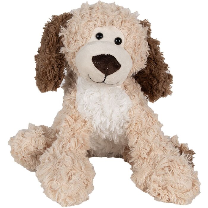 Clayre & Eef TW0590M Peluche chien marron 20cm