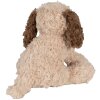 Clayre & Eef TW0590M Peluche chien marron 20cm