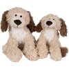 Clayre & Eef TW0590M Peluche chien marron 20cm