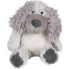 Clayre & Eef TW0592 Chien en peluche 18x22x32 cm Gris