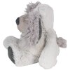 Clayre & Eef TW0592 Chien en peluche 18x22x32 cm Gris