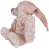 Clayre & Eef TW0593 Ours en peluche 20x18x22 Rose Doudou