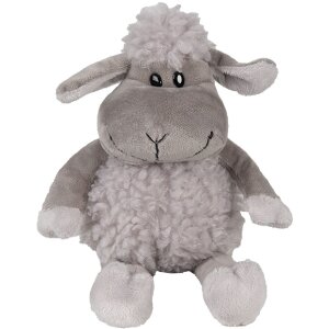 Clayre & Eef TW0595CH Doudou mouton peluche gris...