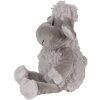 Clayre & Eef TW0595CH Doudou mouton peluche gris 10x15x19cm