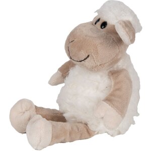 Clayre & Eef TW0595W Doudou mouton blanc 10x15x19cm