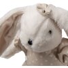 Clayre & Eef TW0596S Lapin en peluche robe cœur Beige 23cm