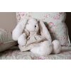 Clayre & Eef TW0596S Lapin en peluche robe cœur Beige 23cm