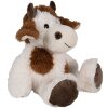 Clayre & Eef TW0597M Vache en peluche Peluche blanche marron 24cm