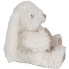 Clayre & Eef TW0600 Lapin en peluche Beige Cœur 11x14x14cm