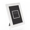 Cadre photo en bois ZEP Rosel 15x15 cm blanc