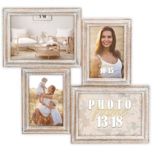 Cadre photo ZEP Rosel 4 photos 10x15 cm et 13x18 cm...