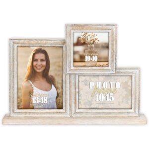 Cadre photo ZEP Rosel 3Q 10x10, 10x15 et 13x18 cm...