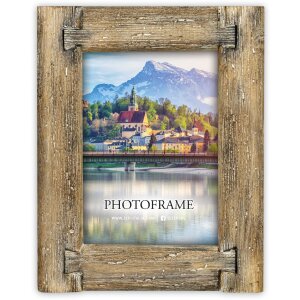 Cadre photo en bois ZEP KUFSTEIN brun 13x18 cm